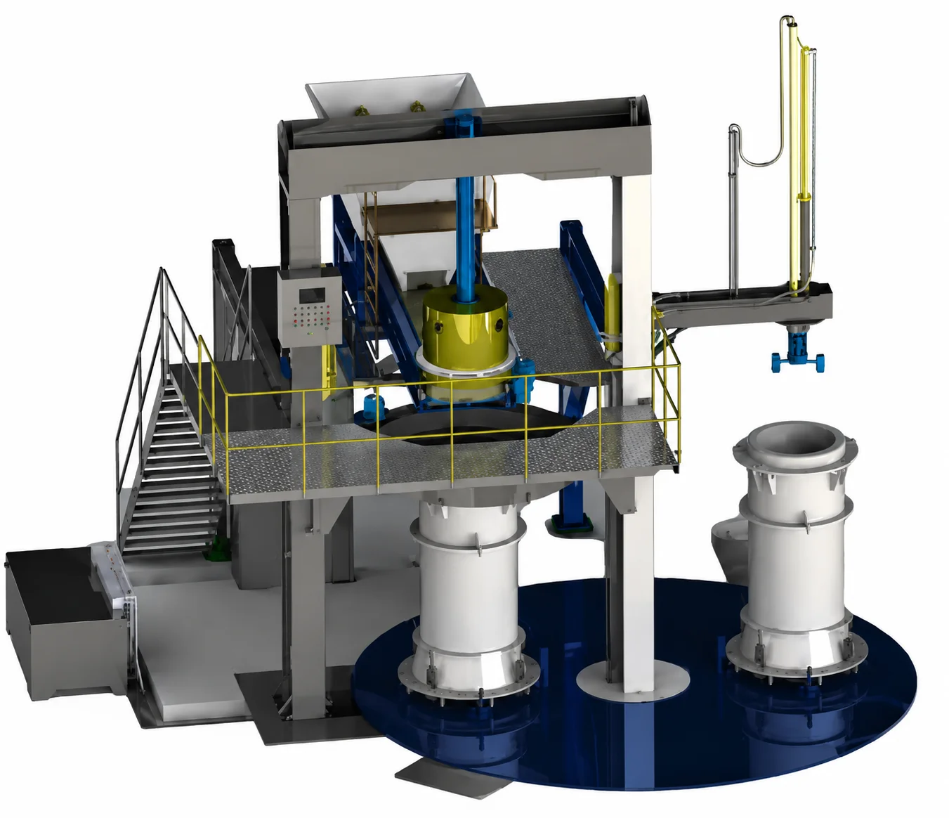 Vertical Vibrated Casting Machine