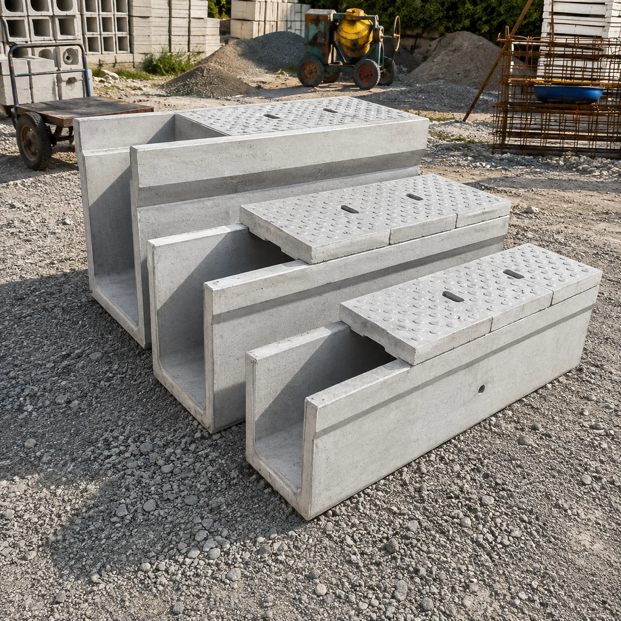 U-Shaped Drains by Munitech Precast