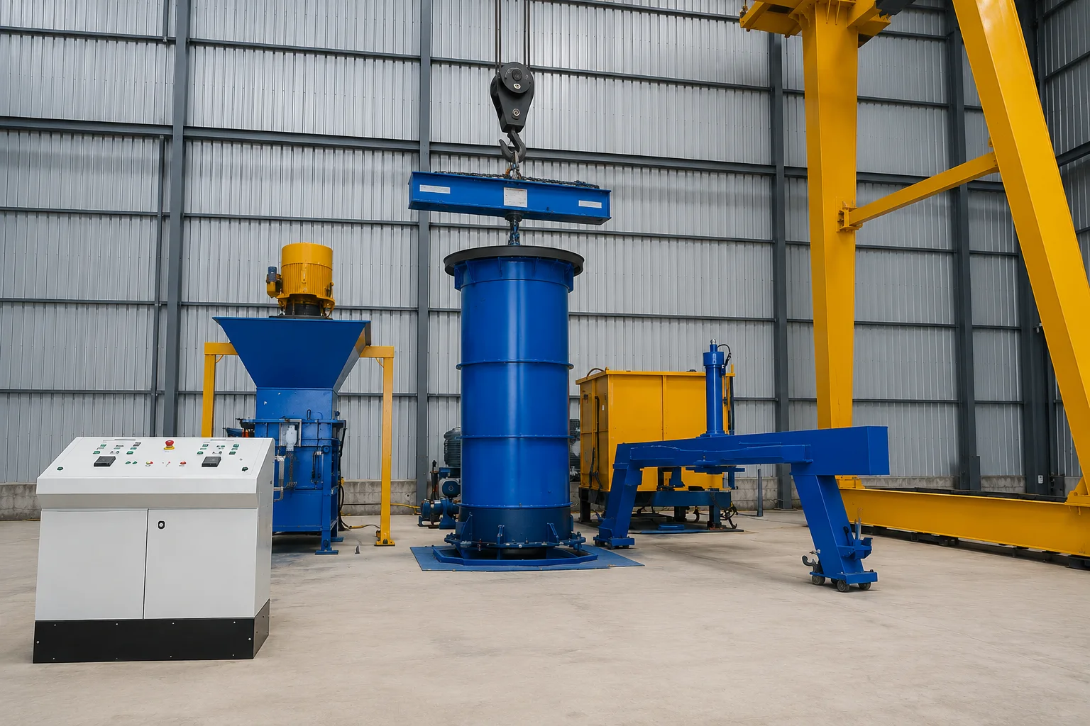 Machinery and Equipment at Munitech Precast